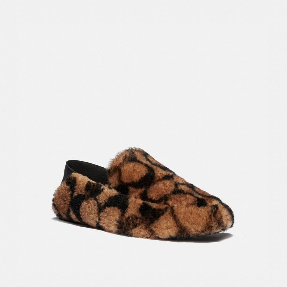 coach slippers womens