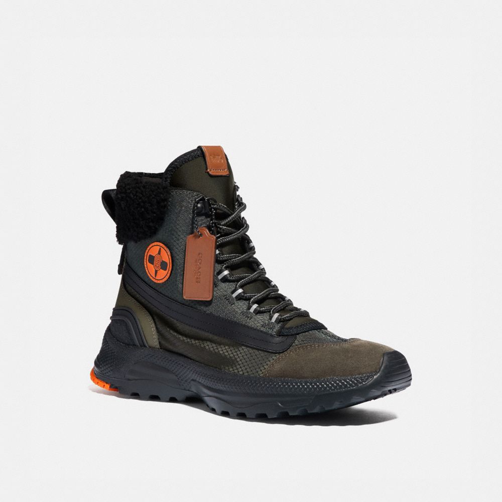 coach urban signature hiker boots