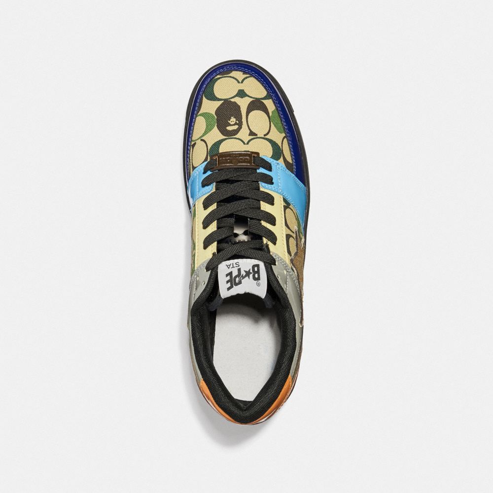 bape x coach sneakers