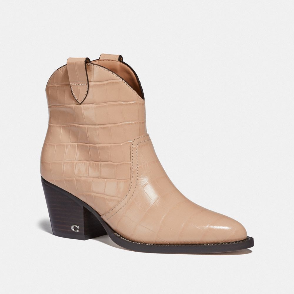 coach western bootie