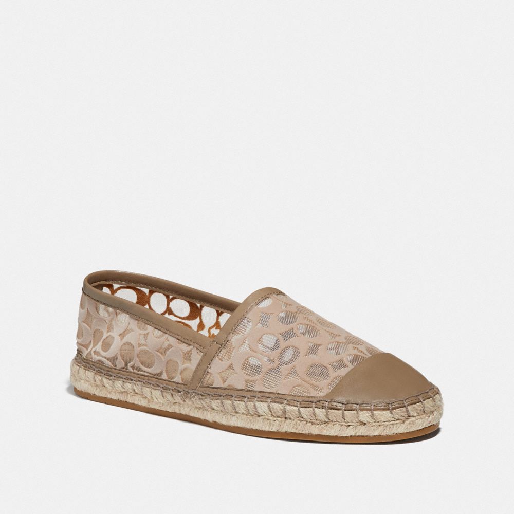 coach leather espadrilles