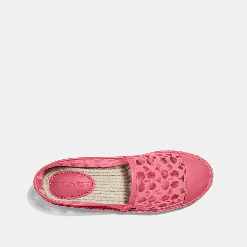 Coach Zapato De Suela De Esparto Cleo Orqu&Iacute;Dea Mujer Calzado Calzado plano Vistas alternativas 2