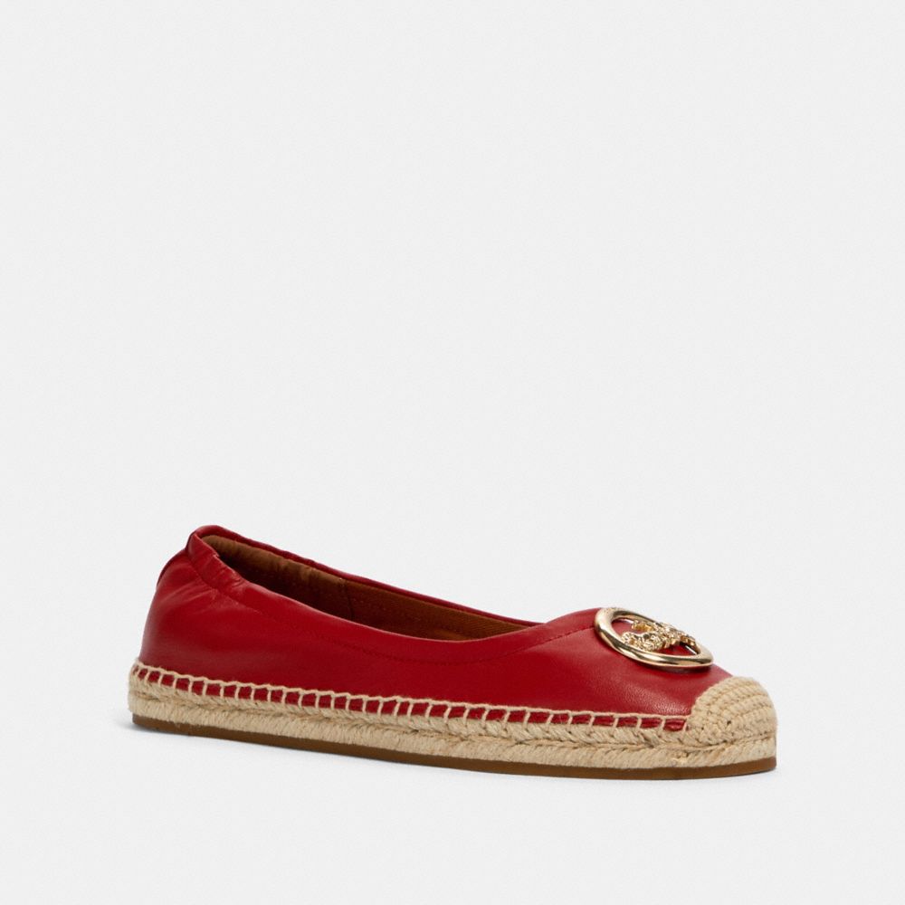 coach leather espadrilles