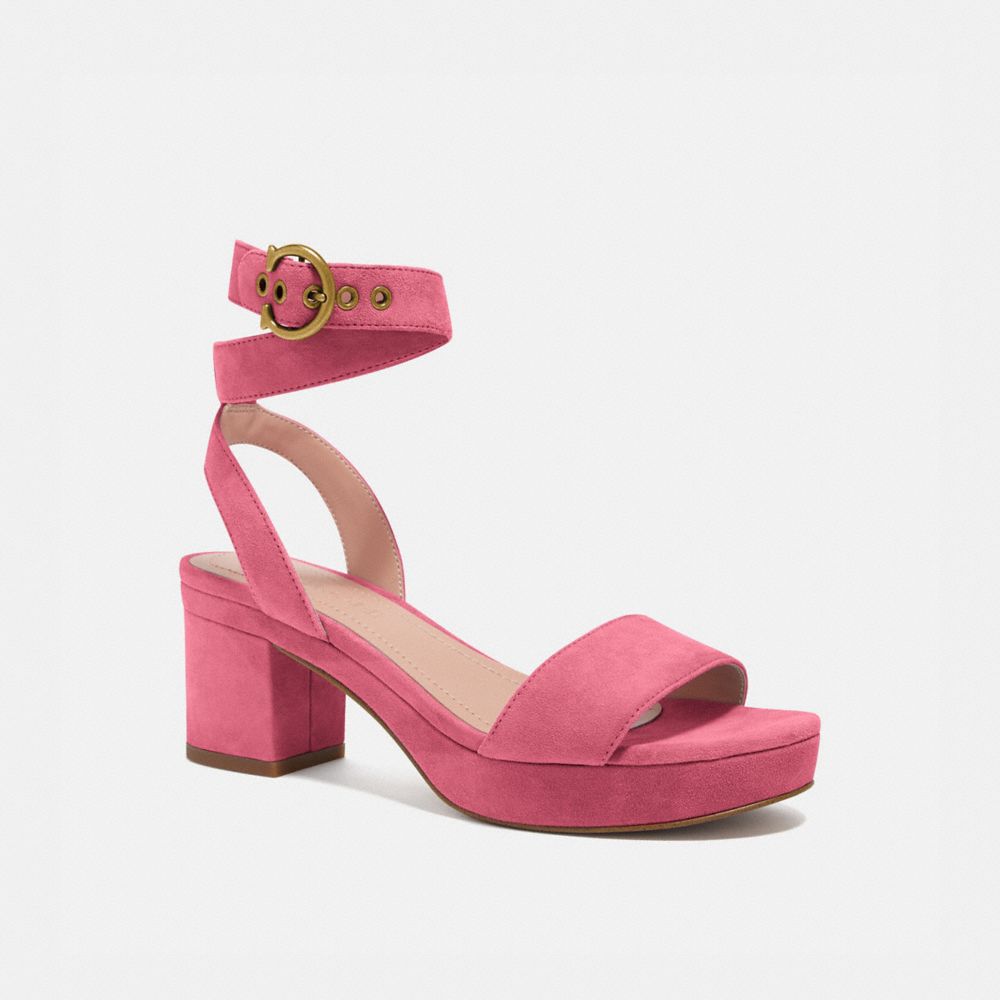 coach serena platform sandal