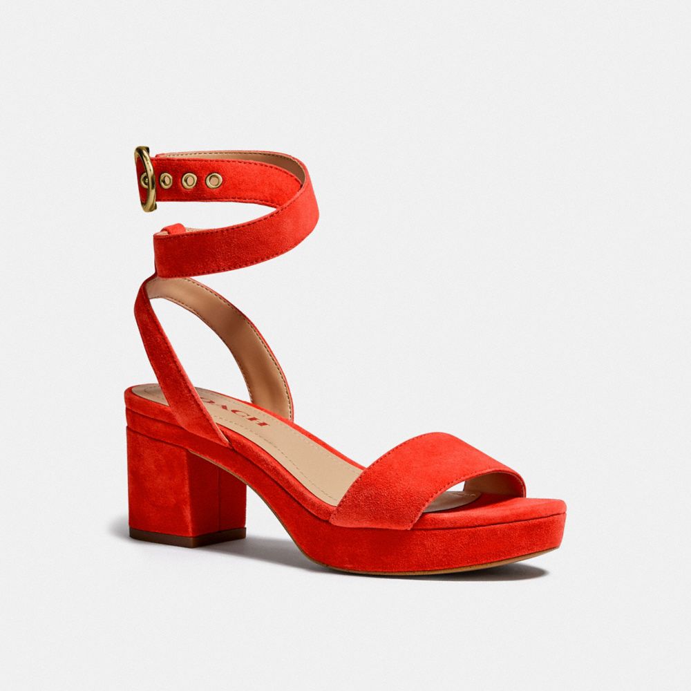coach serena platform sandal