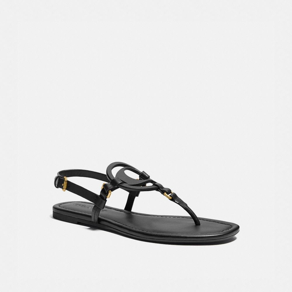 coach flip flops macys