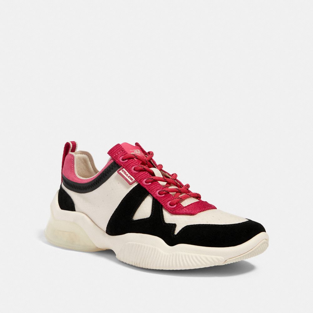 coach pink tennis shoes