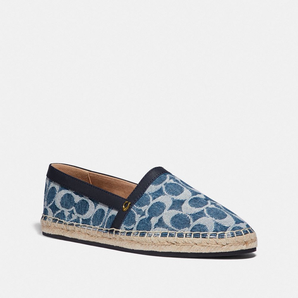 coach espadrilles blue