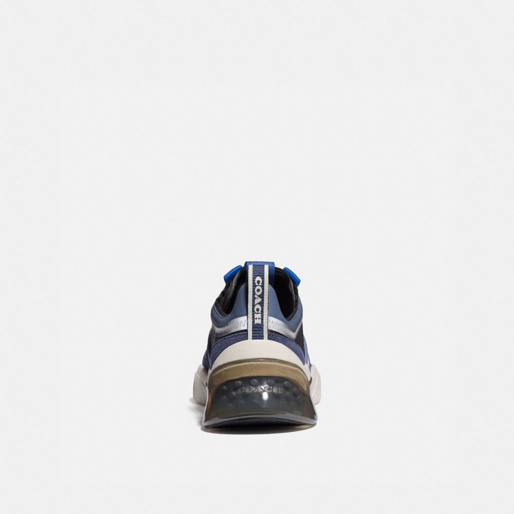 coach navy blue shoes