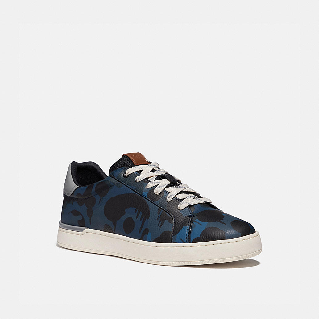 COACH: Lowline Low Top Sneaker With Camo Print
