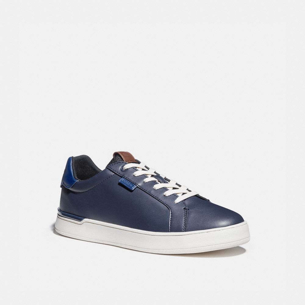 blue coach sneakers