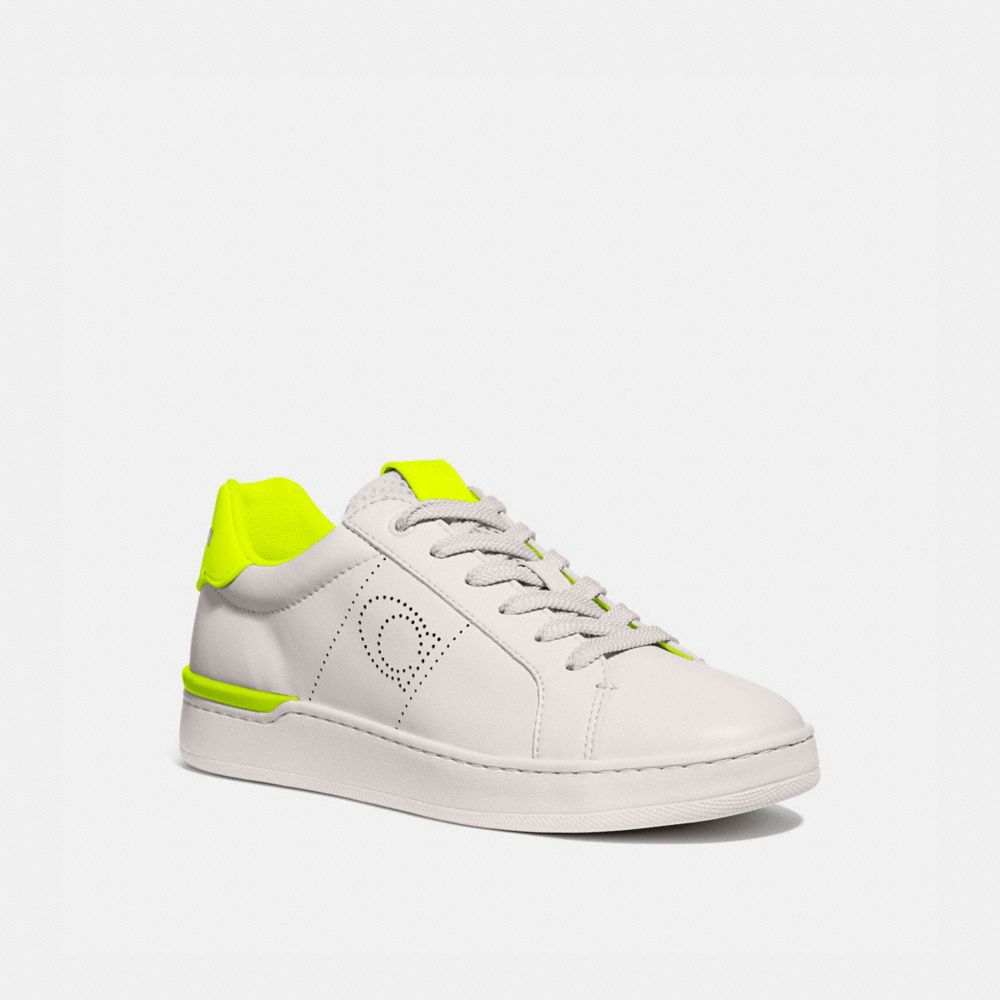 yellow low top sneakers