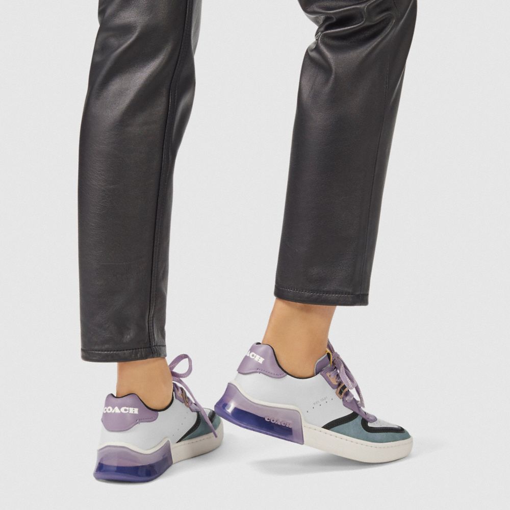coach leather sneakers
