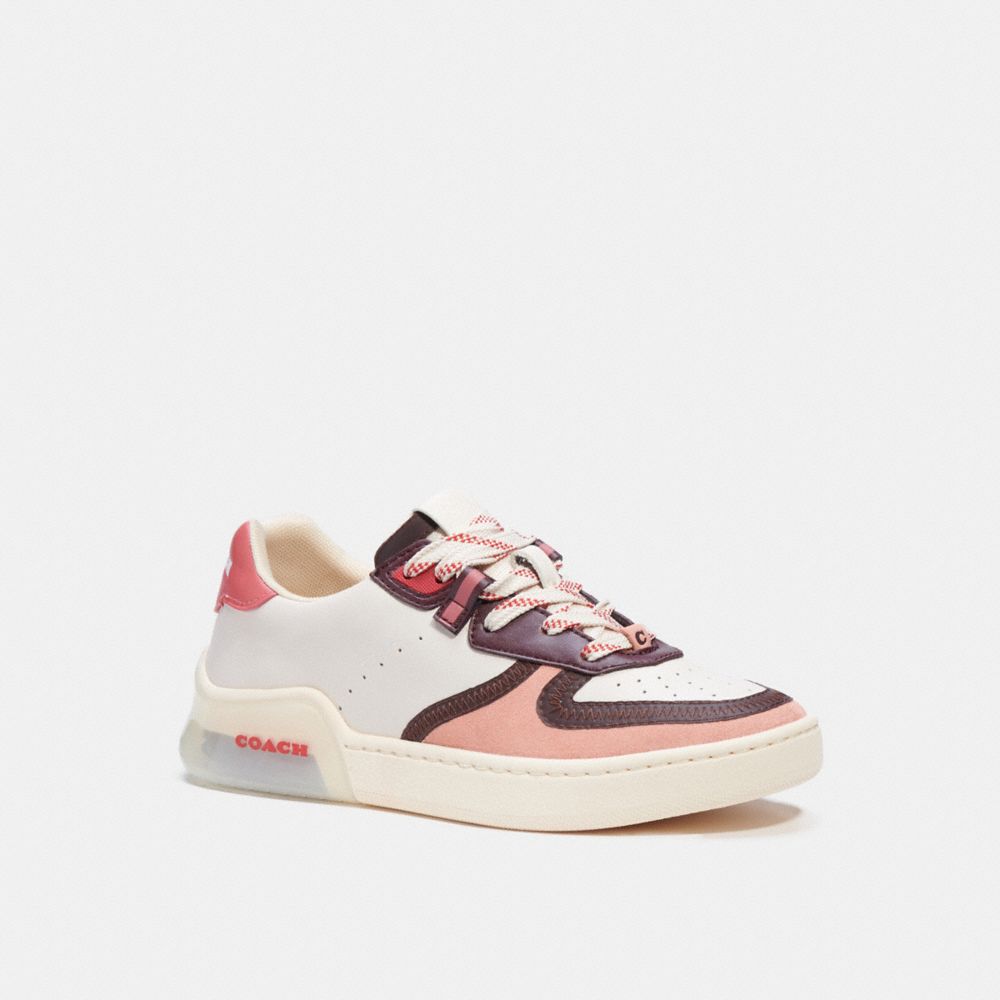 coach citysole court sneaker pink