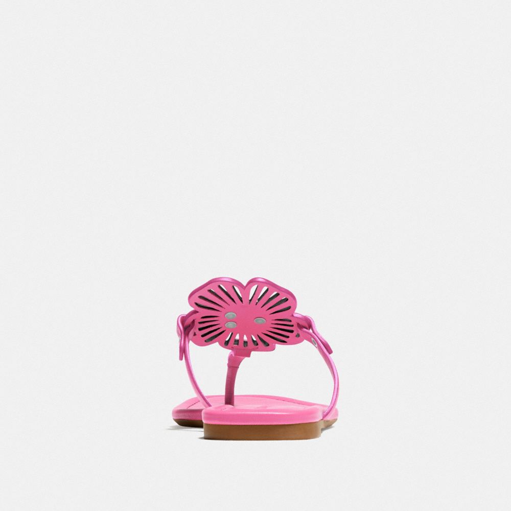 pink coach flip flops