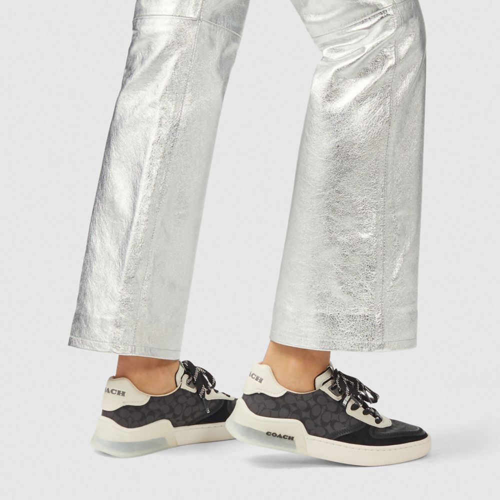 Coach Baskets Citysole Court Black/Chalk CAT&Eacute;GORIE_PAR_D&Eacute;FAUT Alternate View 4