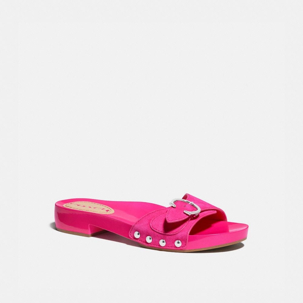 shocking pink sandals