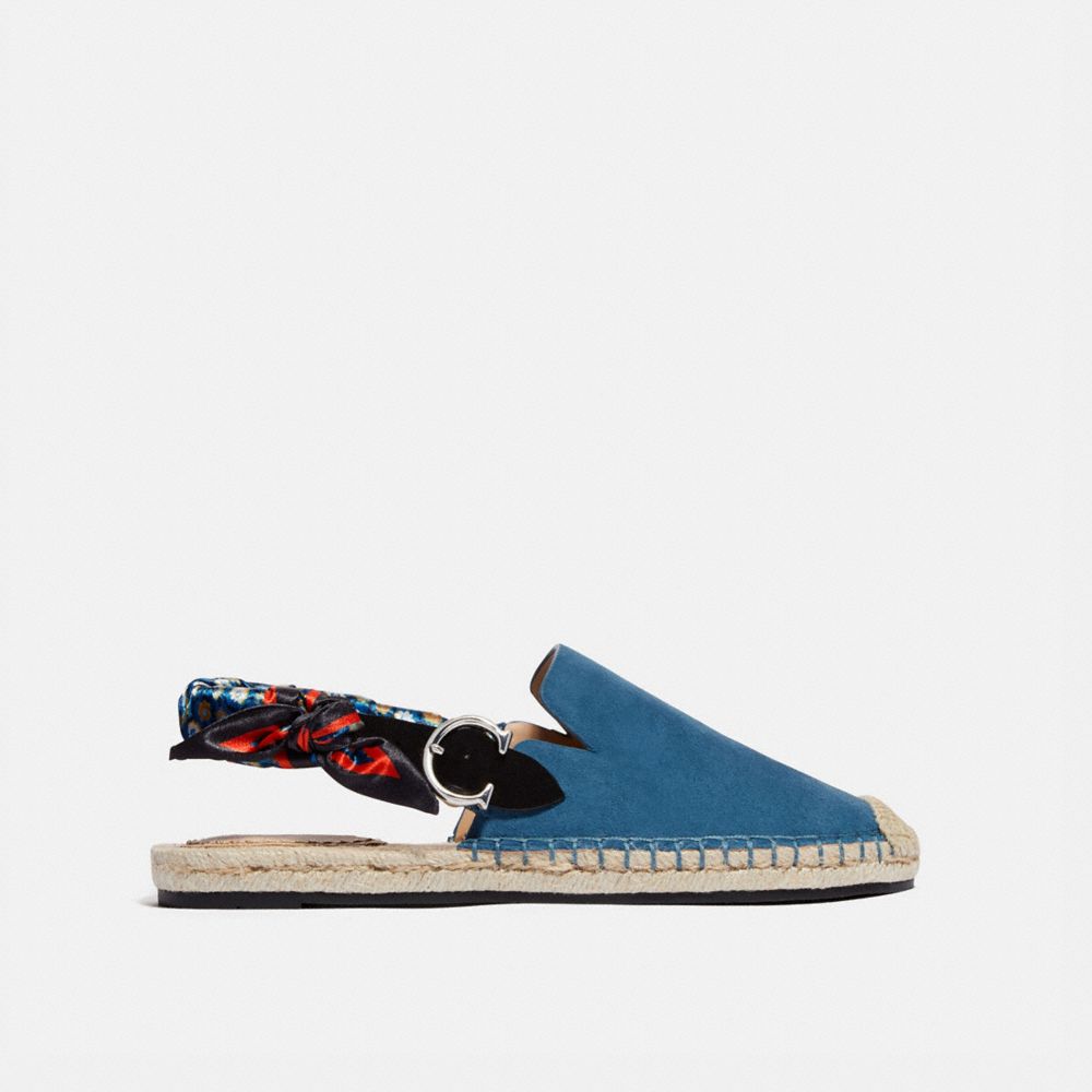 Coach Espadrille Candice Saumon Frais Femme Chaussures Chaussures plates Autres affichages 1