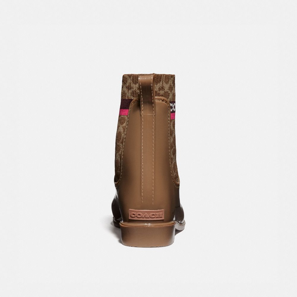 coach rain boots on sale