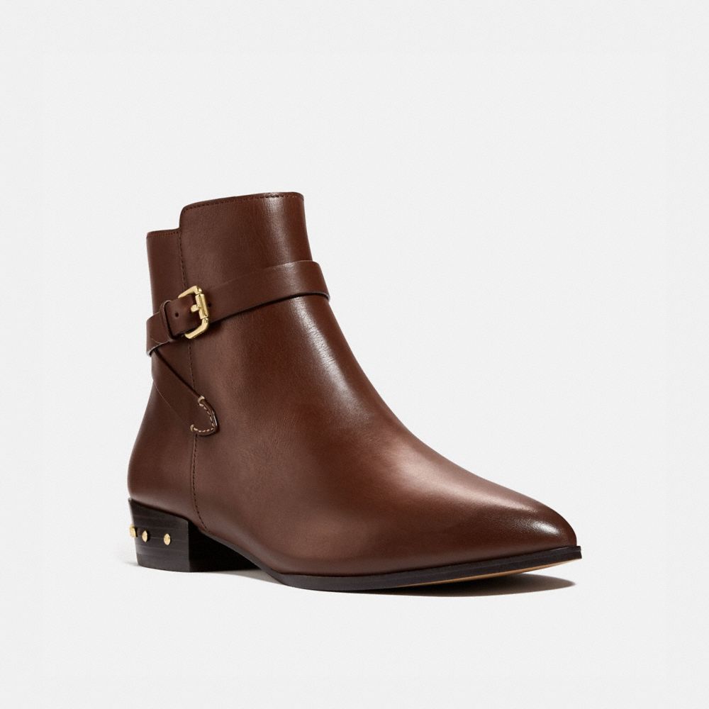coach burgundy boots