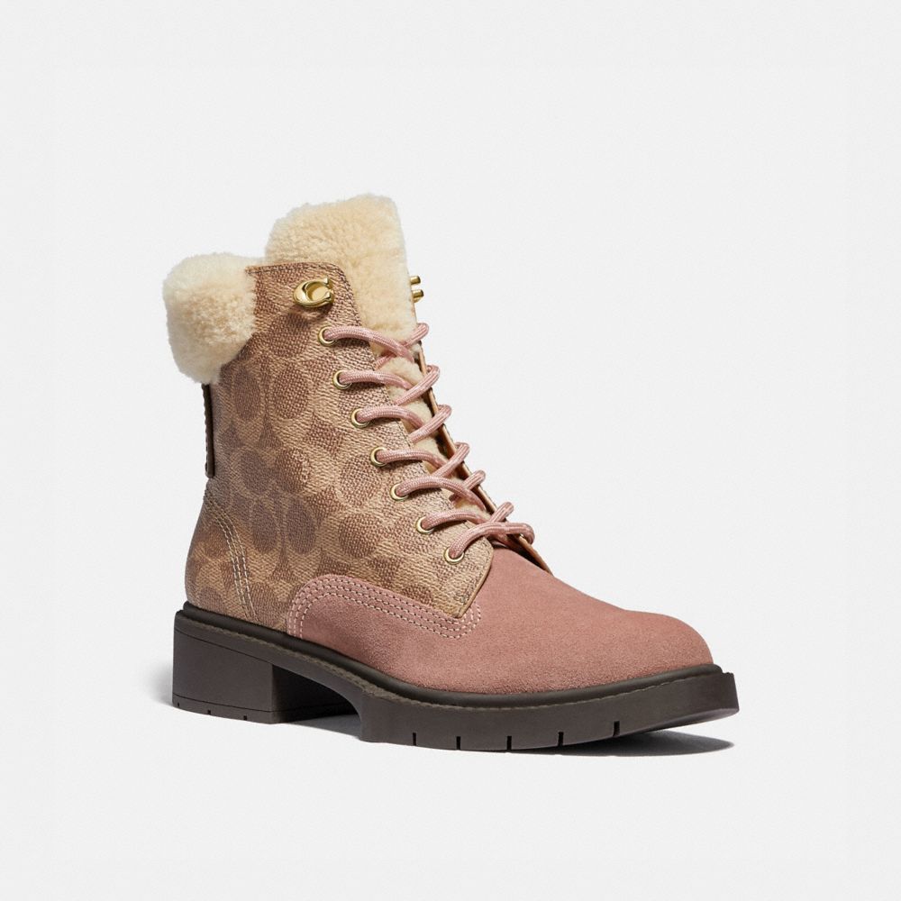 coach signature boots