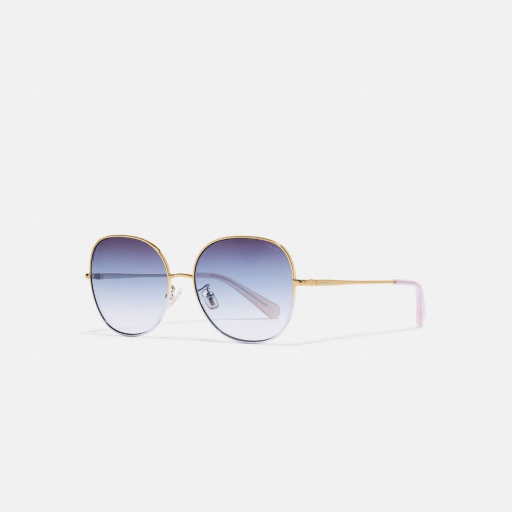 round sunglasses wire frame