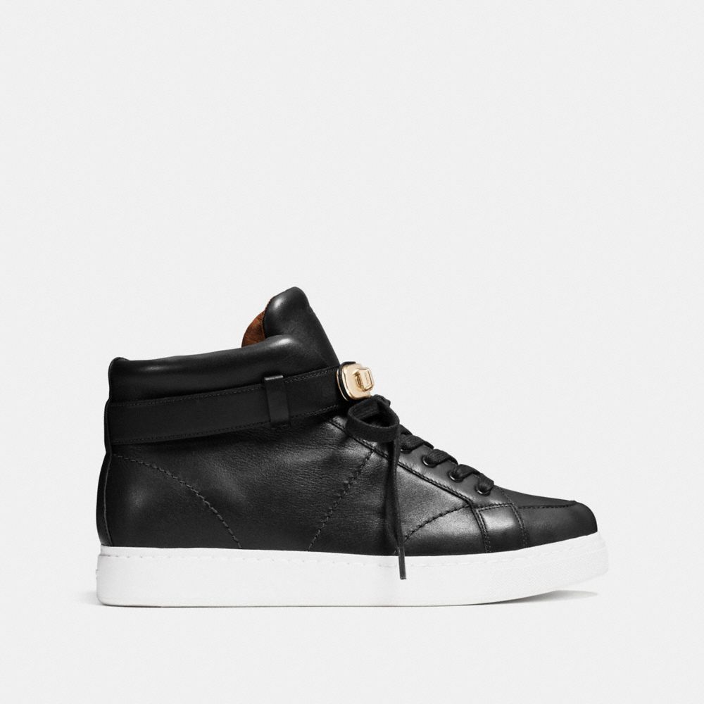 all black coach sneakers