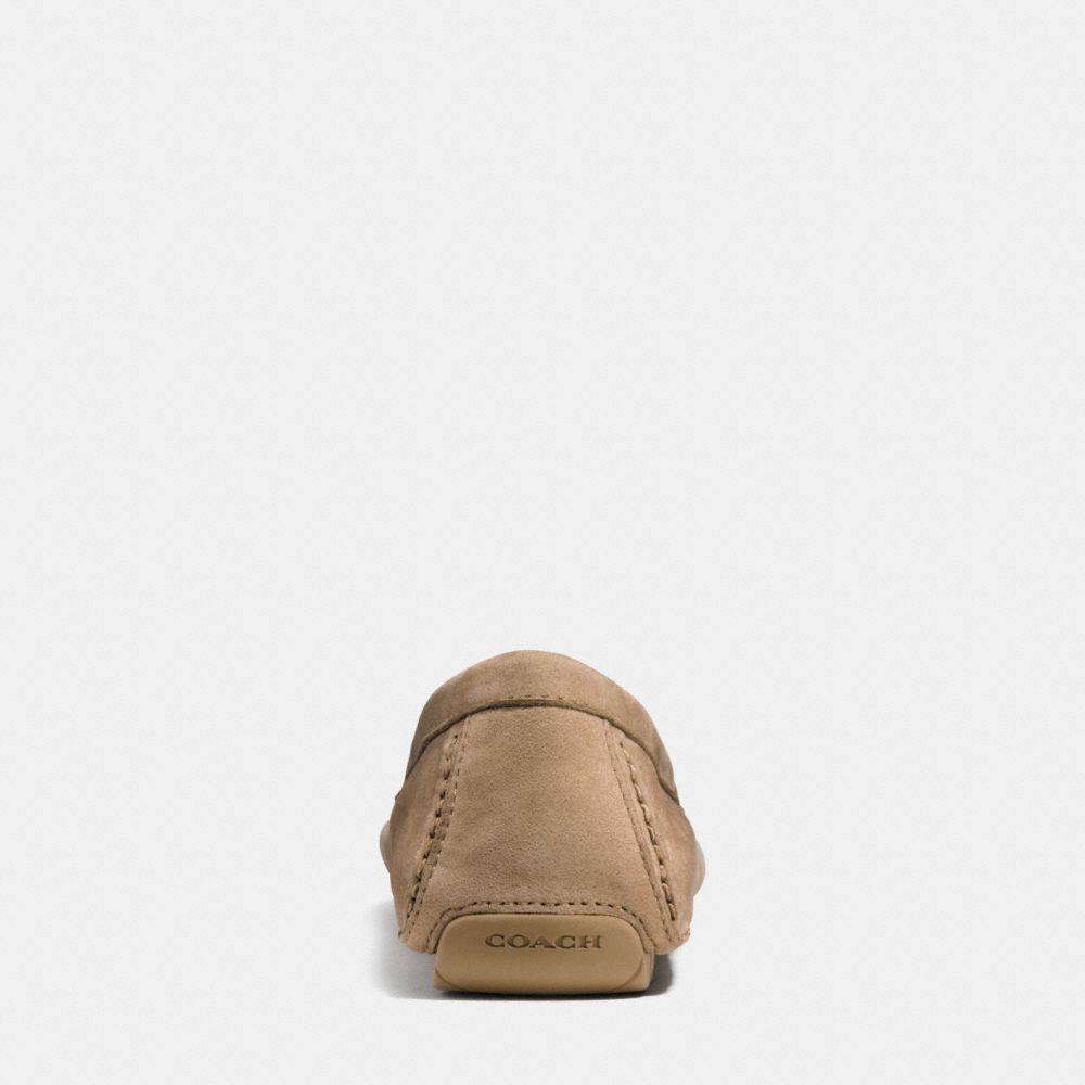 coach moccasin flats