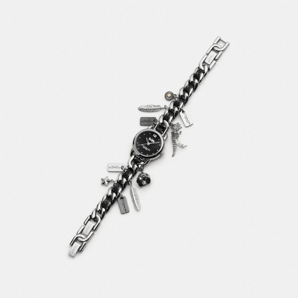 Coach Delancey Charm Bracelet Watch 23mm