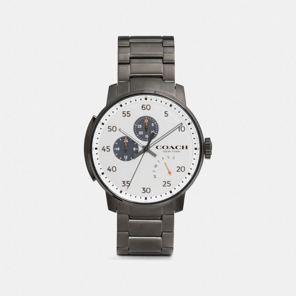 coach men's bleecker watch