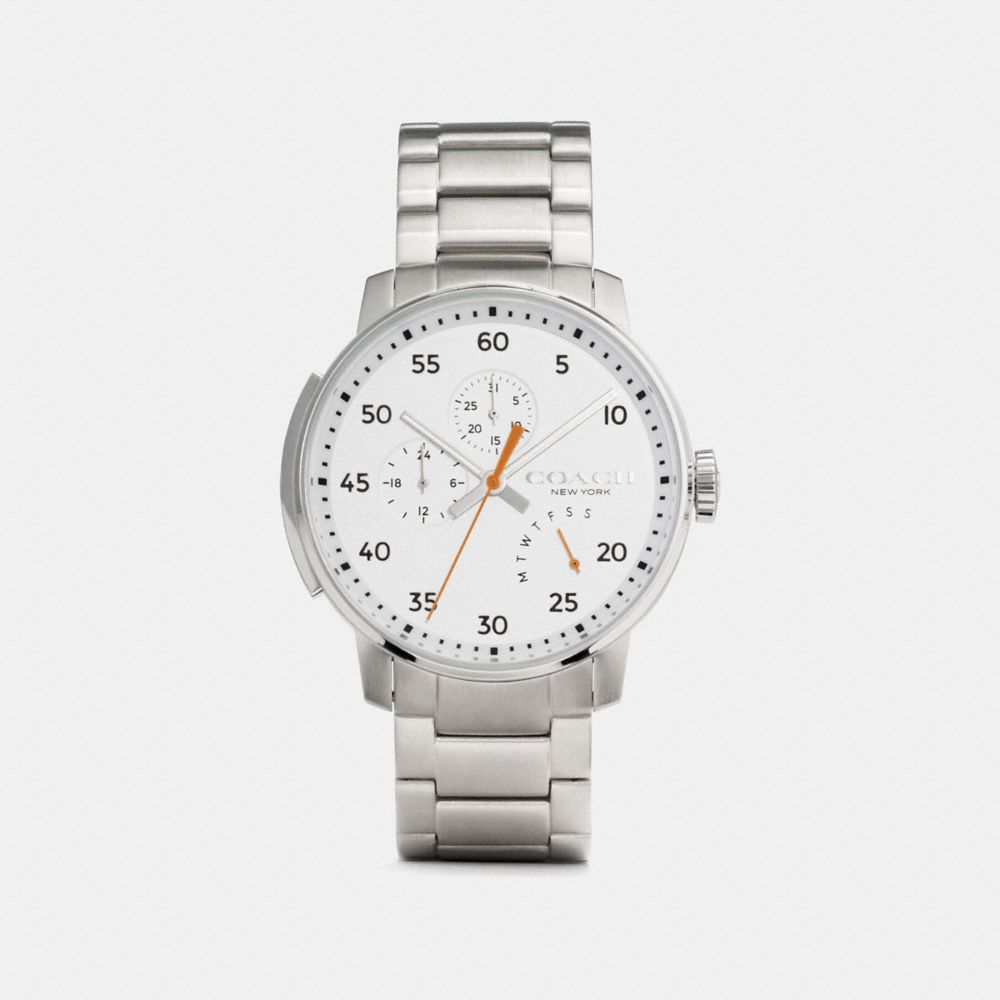 coach men's bleecker watch