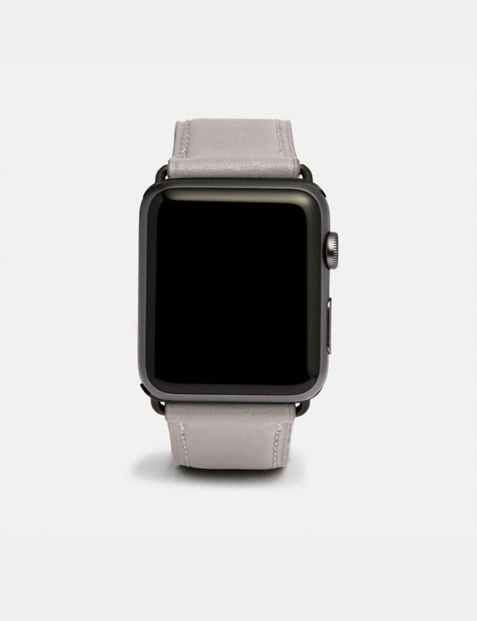 Coach Apple Watch® Strap, 42mm Dove Grey Women Accessories Watches  
