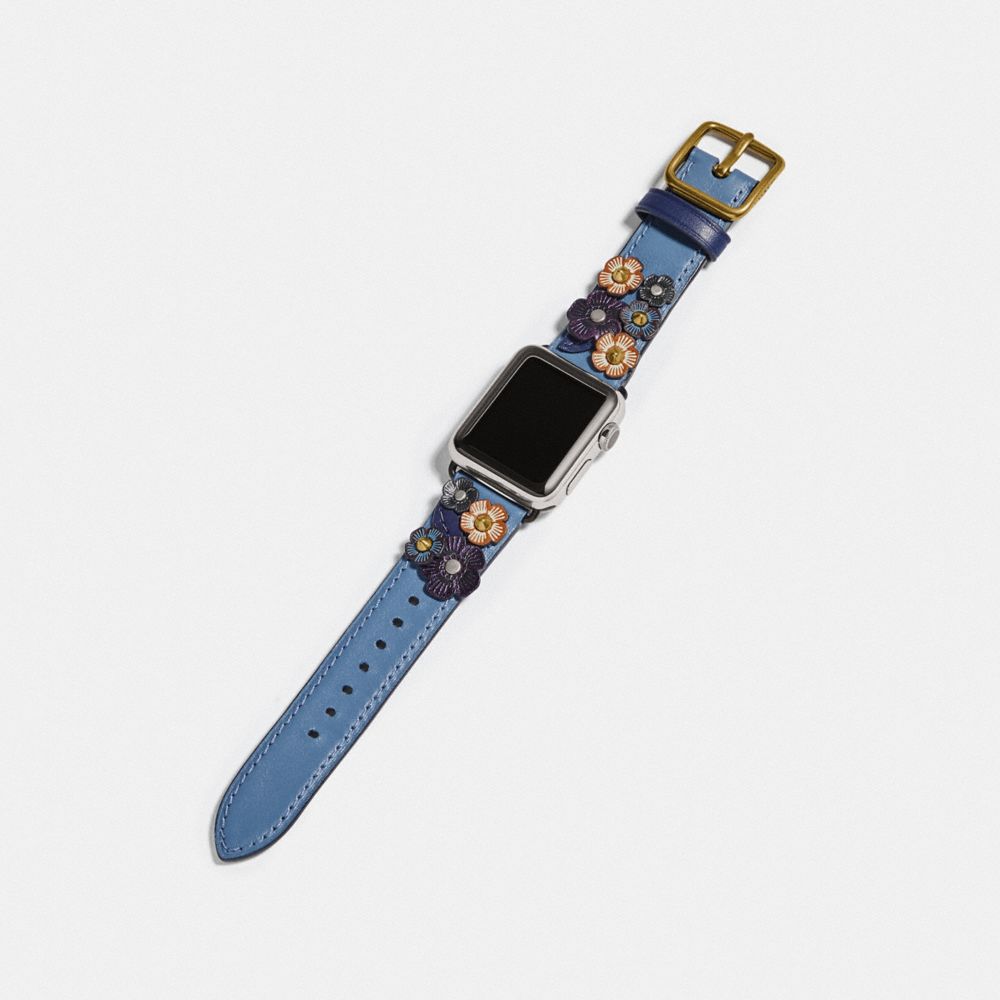 COACH Apple Watch® Strap With Tea Rose