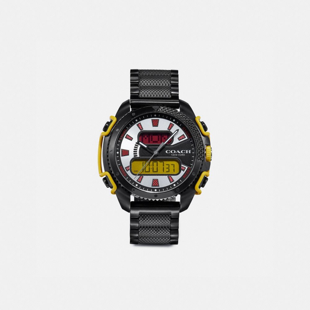 coach new york watch men's
