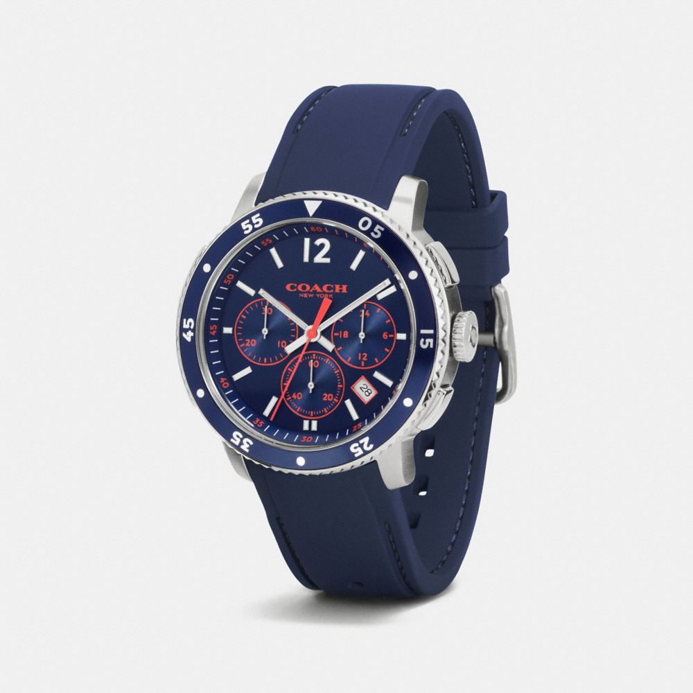 coach men's bleecker watch