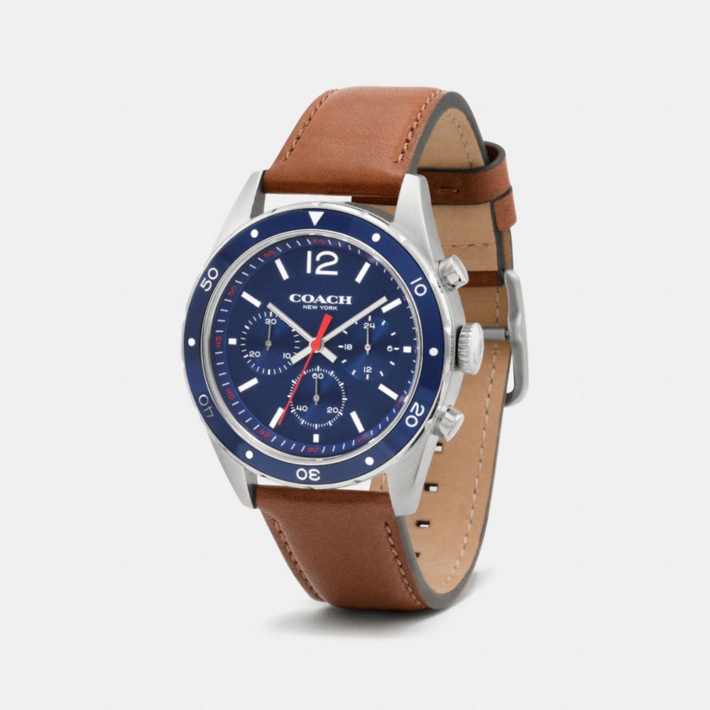 coach chronograph watch