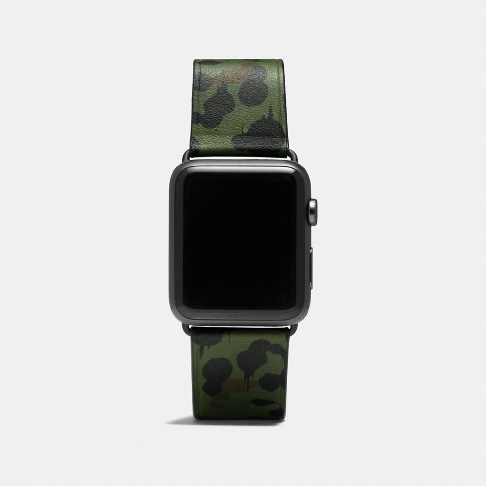 men's coach apple watch band