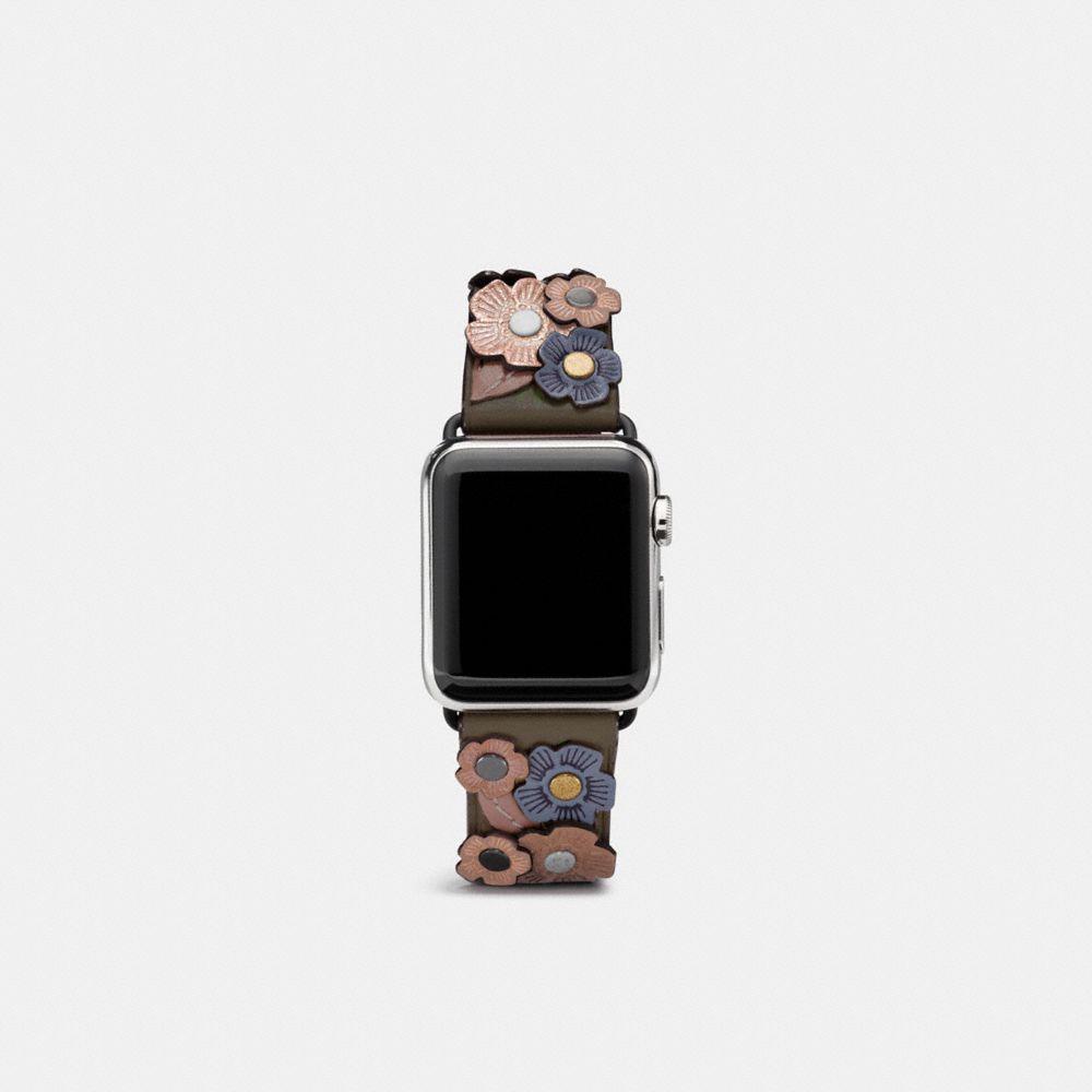 COACH Apple Watch® Strap With Tea Rose
